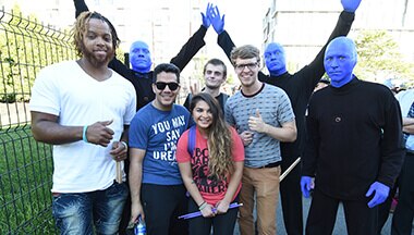 Finalists of 2018 Edition Blue Man Group Drum-Off Contest