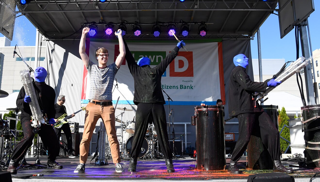 Winner of 2018 Edition Blue Man Group Drum-Off Contest