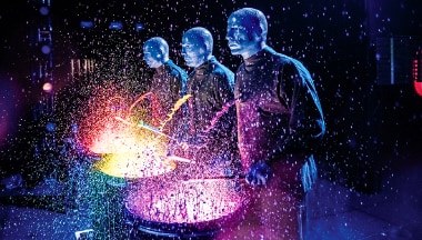 Blue Men Group drums
