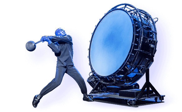 Blue Man Group Big Drum
